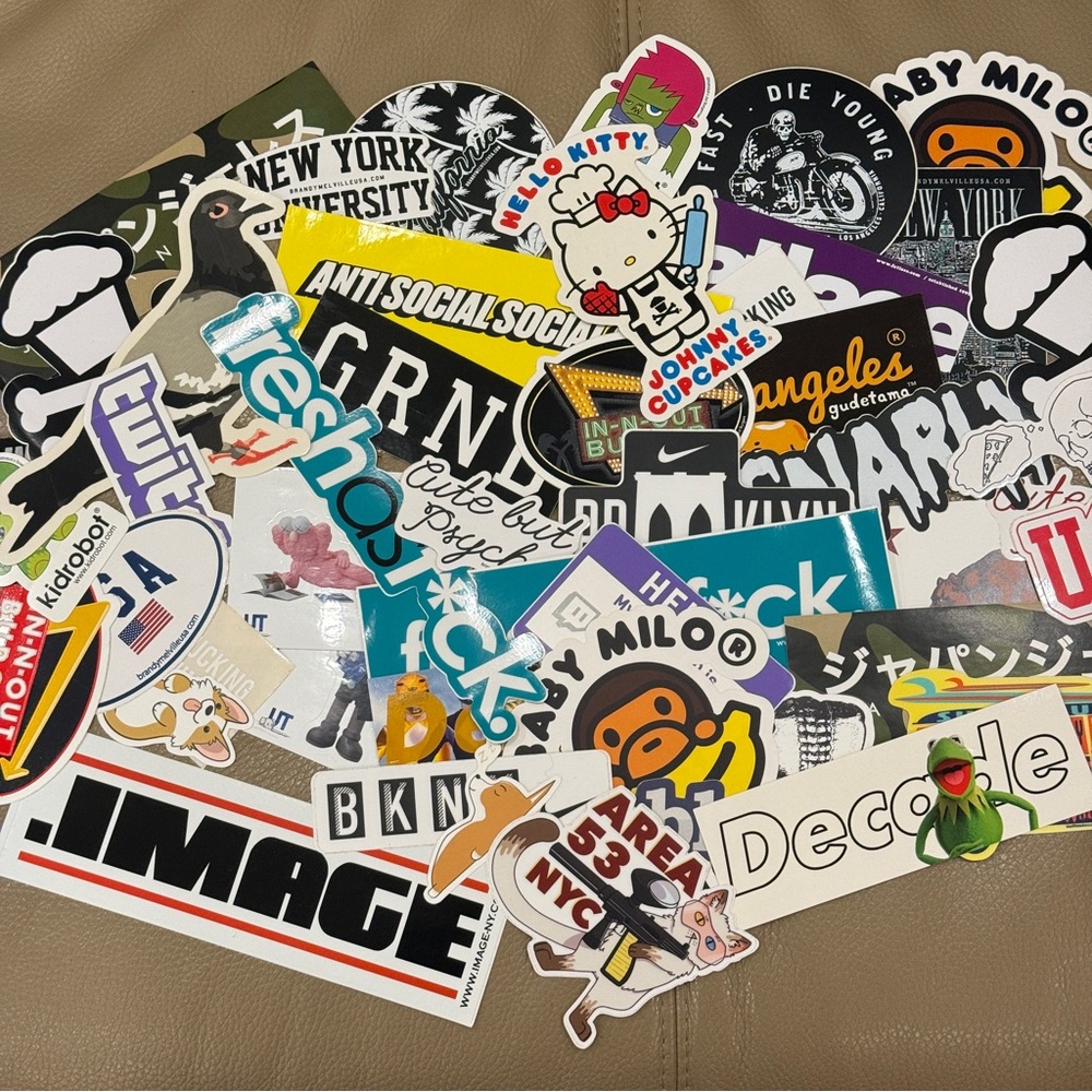 Wholesale Bundle Lot of 50 Stickers Collection